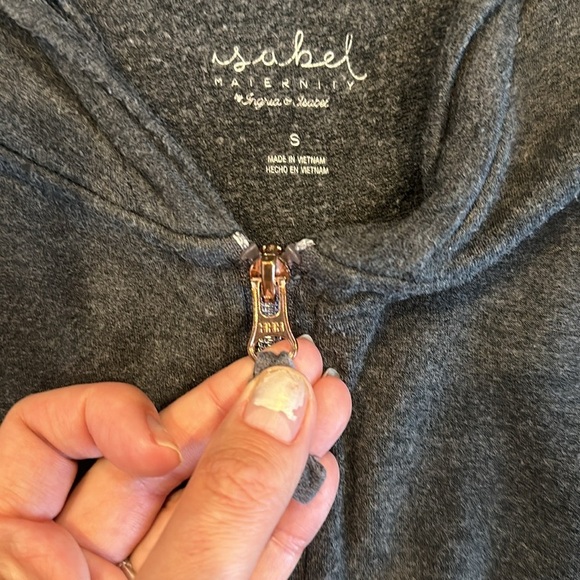 Isabel maternity zip up hoodie🌈​ - Picture 4 of 4